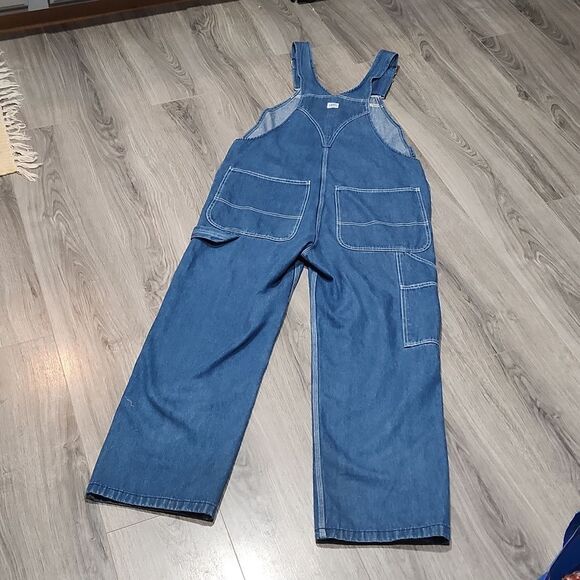 Vintage Liberty Blue Denim Bib Overalls Size 36 - Picture 15 of 15